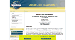 Desktop Screenshot of globallinks.toastmastersclubs.org