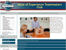 Tablet Screenshot of 1025917.toastmastersclubs.org