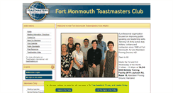 Desktop Screenshot of fortmonmouth.toastmastersclubs.org