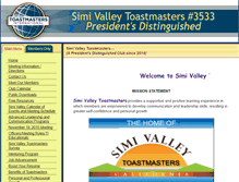 Tablet Screenshot of 3533.toastmastersclubs.org