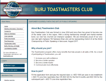 Tablet Screenshot of 687361.toastmastersclubs.org