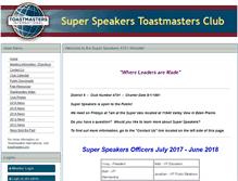 Tablet Screenshot of 4701.toastmastersclubs.org