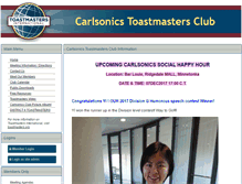 Tablet Screenshot of 6393.toastmastersclubs.org