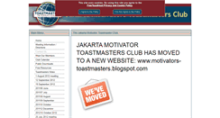 Desktop Screenshot of jakartamots.toastmastersclubs.org