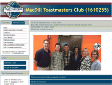 Tablet Screenshot of 1610255.toastmastersclubs.org