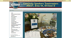 Desktop Screenshot of 5037.toastmastersclubs.org