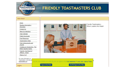 Desktop Screenshot of friendlytoastmasters.toastmastersclubs.org