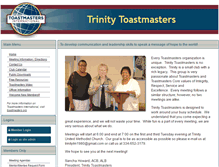 Tablet Screenshot of 4258.toastmastersclubs.org