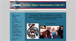 Desktop Screenshot of 41.toastmastersclubs.org