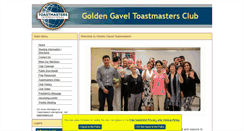 Desktop Screenshot of goldengavel.toastmastersclubs.org