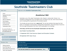 Tablet Screenshot of 546.toastmastersclubs.org