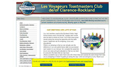 Desktop Screenshot of clarencerockland.toastmastersclubs.org