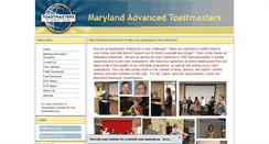 Desktop Screenshot of mdadvanced.toastmastersclubs.org