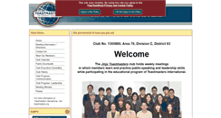 Desktop Screenshot of jinju.toastmastersclubs.org