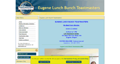 Desktop Screenshot of eugenelunchbunch.toastmastersclubs.org