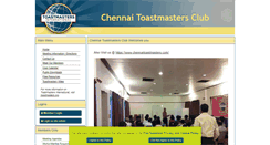 Desktop Screenshot of chennaitoastmastersclub.toastmastersclubs.org