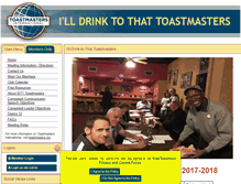 Tablet Screenshot of idtt.toastmastersclubs.org