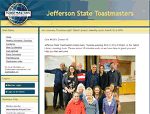 Tablet Screenshot of 6253.toastmastersclubs.org