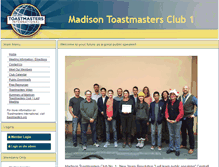 Tablet Screenshot of 173.toastmastersclubs.org