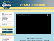 Tablet Screenshot of 266.toastmastersclubs.org