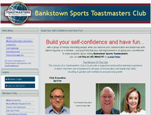 Tablet Screenshot of 1519.toastmastersclubs.org