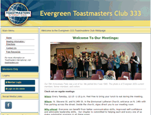 Tablet Screenshot of 333.toastmastersclubs.org