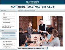 Tablet Screenshot of 7563.toastmastersclubs.org