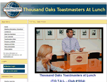 Tablet Screenshot of 1934.toastmastersclubs.org