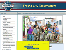 Tablet Screenshot of fresnocity.toastmastersclubs.org