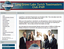 Tablet Screenshot of 169.toastmastersclubs.org