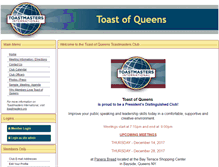 Tablet Screenshot of 4242.toastmastersclubs.org