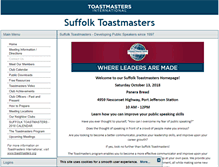 Tablet Screenshot of 4539.toastmastersclubs.org
