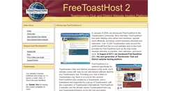 Desktop Screenshot of 662543.toastmastersclubs.org