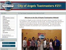 Tablet Screenshot of 251.toastmastersclubs.org