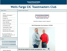 Tablet Screenshot of 7358.toastmastersclubs.org