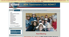 Desktop Screenshot of 654417.toastmastersclubs.org