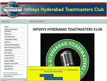 Tablet Screenshot of ihtmc.toastmastersclubs.org