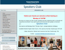 Tablet Screenshot of 3447.toastmastersclubs.org