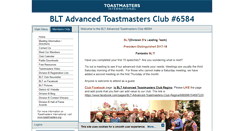 Desktop Screenshot of blt.toastmastersclubs.org