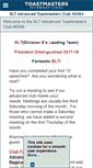 Mobile Screenshot of blt.toastmastersclubs.org