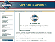 Tablet Screenshot of 2728.toastmastersclubs.org