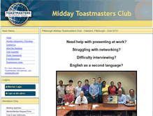 Tablet Screenshot of 5211.toastmastersclubs.org