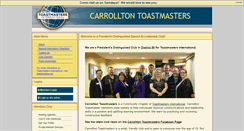 Desktop Screenshot of carrolltontm.toastmastersclubs.org