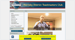 Desktop Screenshot of hornsby.toastmastersclubs.org