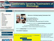 Tablet Screenshot of cst.toastmastersclubs.org