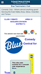 Mobile Screenshot of blue.toastmastersclubs.org
