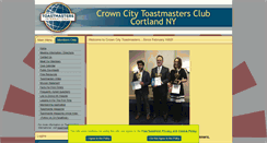 Desktop Screenshot of crowncity.toastmastersclubs.org