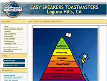 Tablet Screenshot of 4220.toastmastersclubs.org