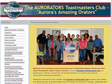 Tablet Screenshot of 2136.toastmastersclubs.org