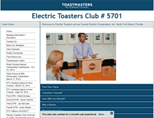 Tablet Screenshot of 5701.toastmastersclubs.org